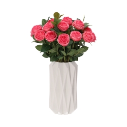 Mazzo di seta Vela Modena 45 cm rosa