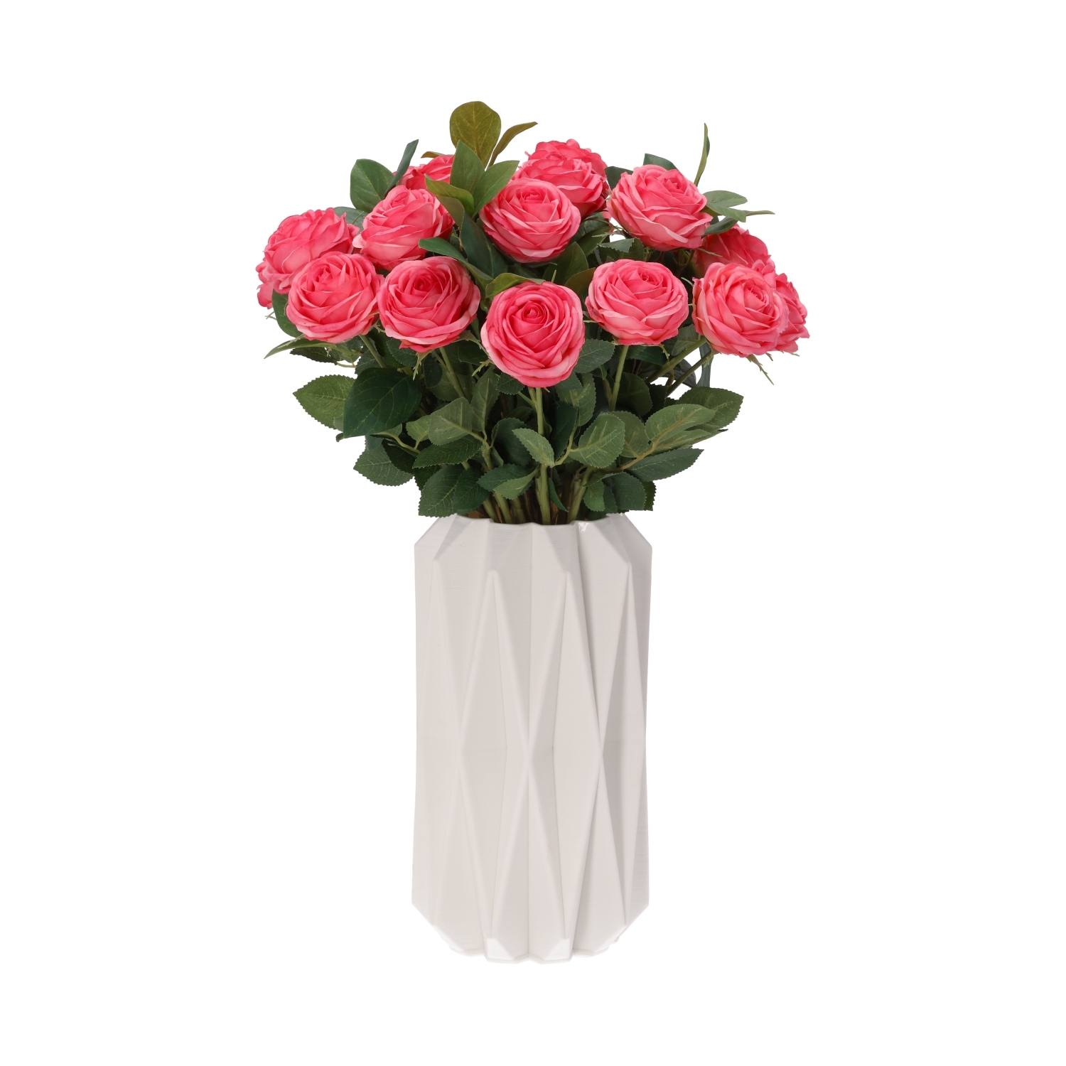 Mazzo di seta Vela Modena 45 cm rosa