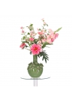 Bouquet artificiale legato a mano Clara Oslo – Rose 80cm