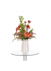 Bouquet artificiale Vivienne Madrid 55cm Arancia
