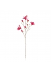 Branche di Magnolia Giapponese Artificiale 89cm Cerise