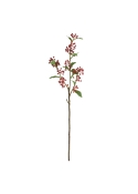 Ramo artificiale di Malus Sargentii 75 cm rosso
