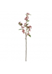Ramo artificiale di Malus Sargentii 75 cm rosso