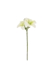 Ramo di Amaryllis Artificiale 39cm Crema