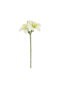 Ramo di Amaryllis Artificiale 39cm Crema