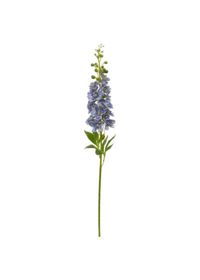 Delphinium fiore artificiale 86cm blu