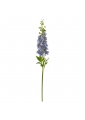Delphinium fiore artificiale 86cm blu