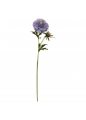 Scabiosa Fiore Artificiale 57cm Blu