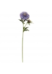 Scabiosa Fiore Artificiale 57cm Blu