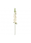 Ramo di delphinium Deluxe 100 cm - bianco