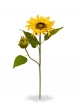 Ramo artificiale di girasole M Deluxe 55 cm