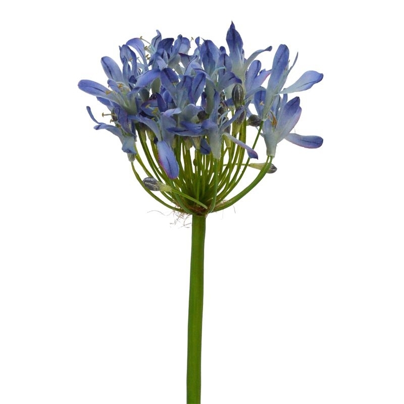 Agapanthus ramo artificiale Deluxe 60 cm lilla