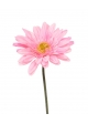 Gerbera artificiale a stelo 60 cm rosa