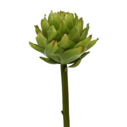 Fiore artificiale a stelo di carciofo 60 cm