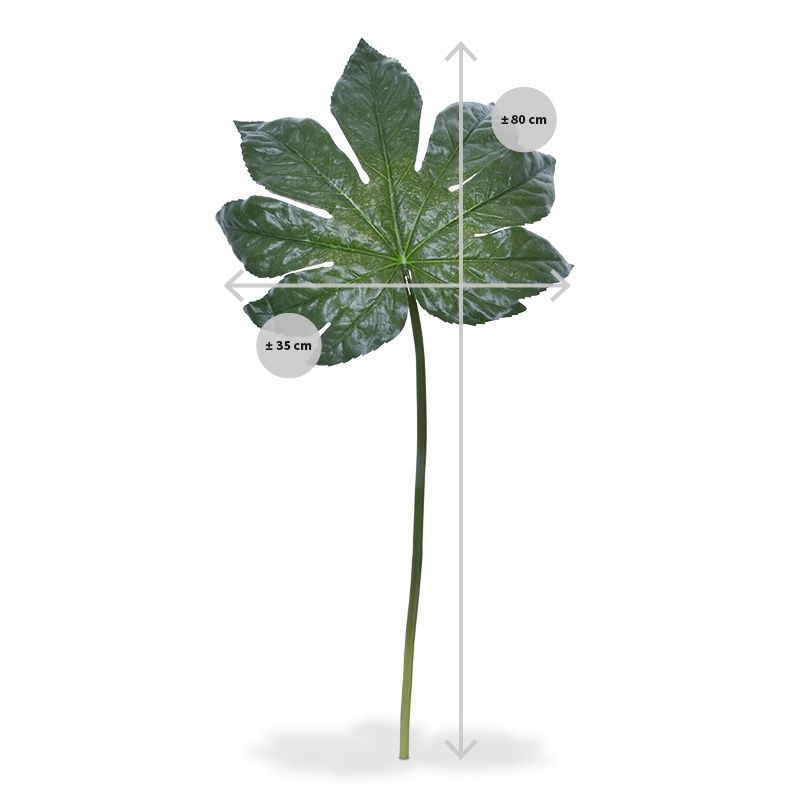 Fatsia artificiale XL lasciare 81 cm
