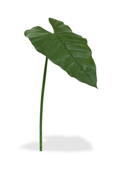 Ramo di foglie artificiali di filodendro 65 cm