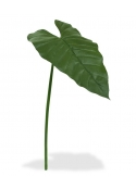 Ramo di foglie artificiali di filodendro 65 cm