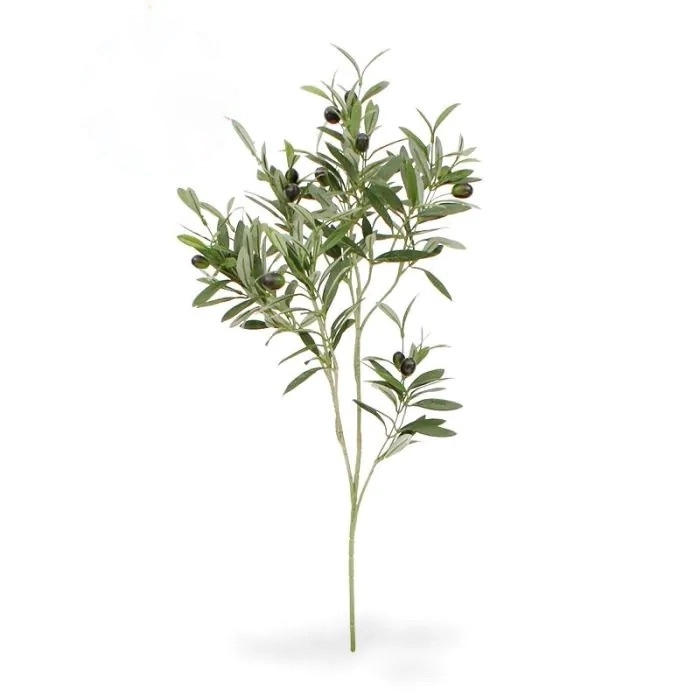 Ramo d'ulivo artificiale deluxe 90 cm FR