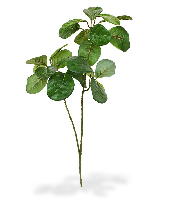 Ramo artificiale di Jackfruit 50 cm verde