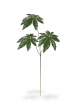 Ramo artificiale di Aralia 65 cm