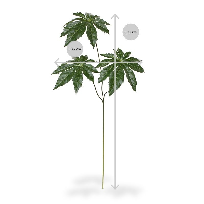 Ramo artificiale di Aralia 65 cm