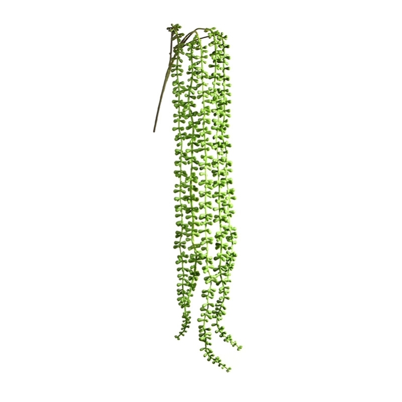 Ramo artificiale di senecio 60 cm verde