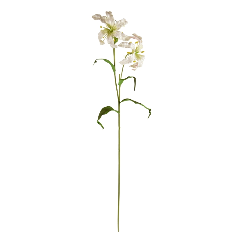 Ramo artificiale Gloriosa deluxe 65 cm crema/rosa