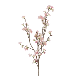 Branche di Fiori di Ciliegio Artificiale 96cm Rosa