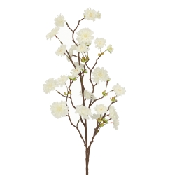 Branche in Fiore Artificiale 110cm Crema