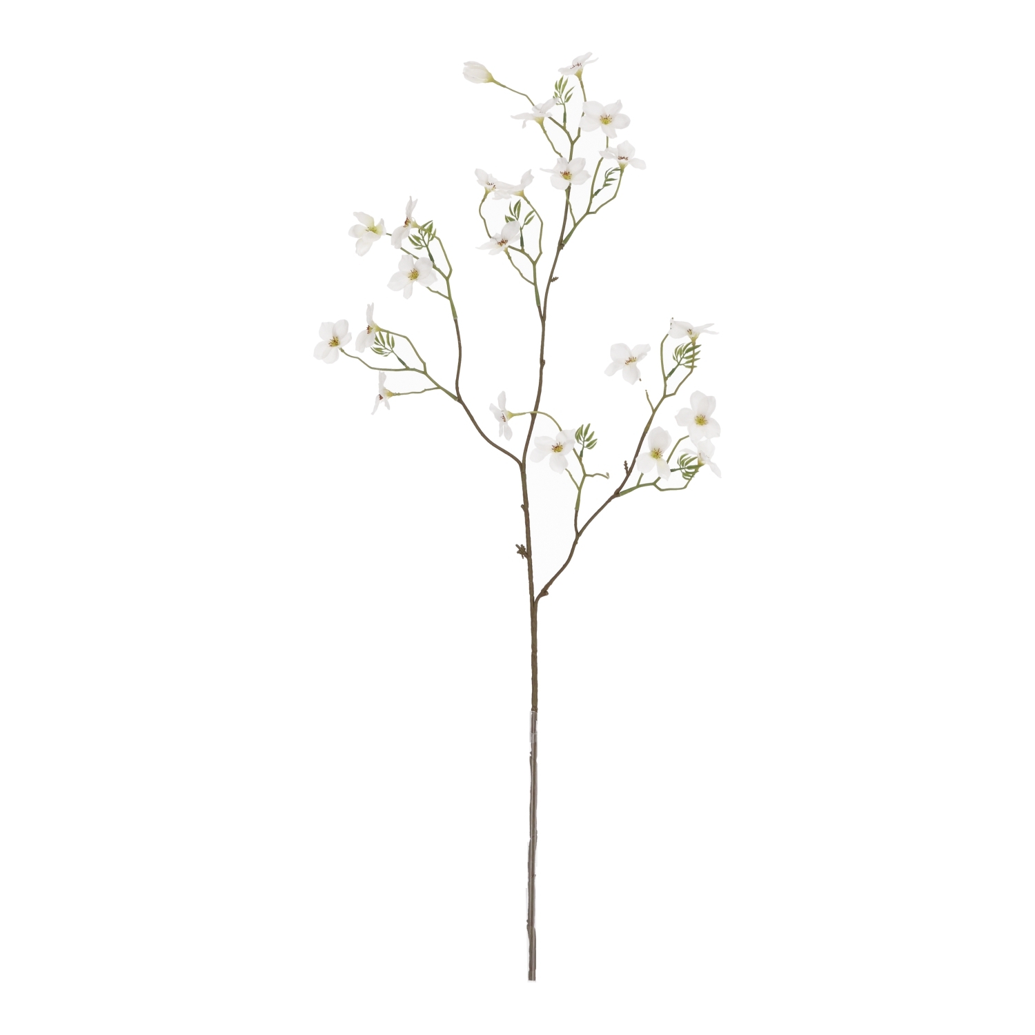 Ramo di fiori artificiale Nigra crema 90 cm