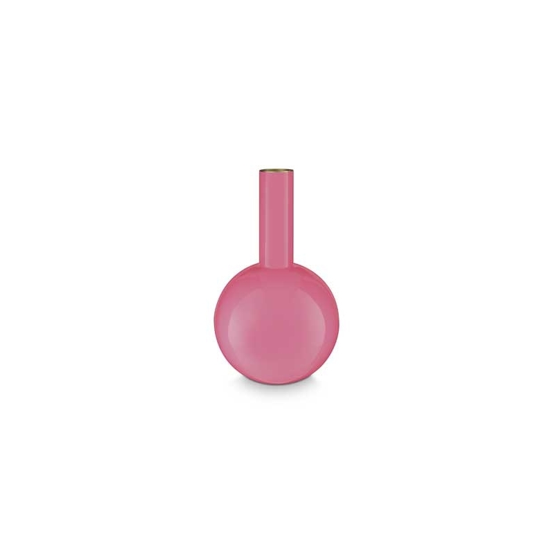 Pip Studio Vaso Metallo Medio Rosa 19x33cm