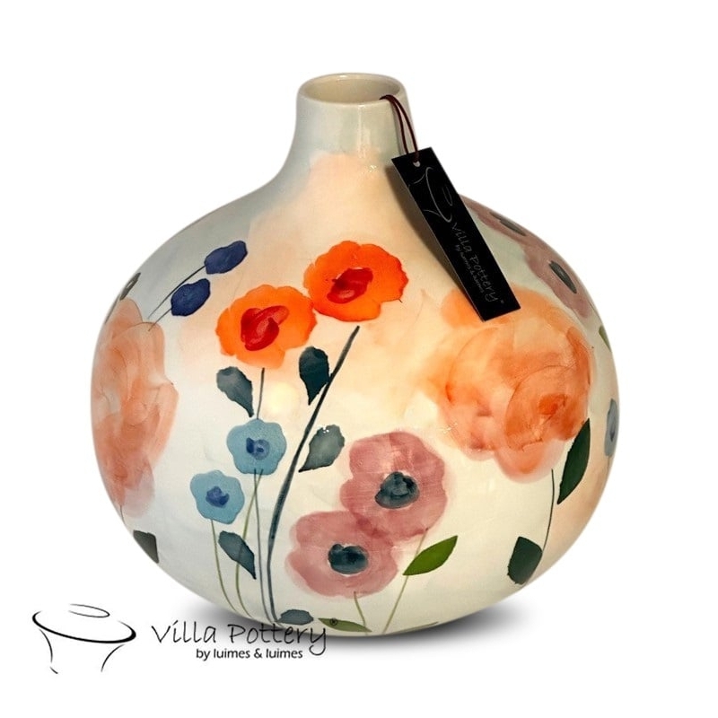 Vaso Lillibet fiori misti 25x27cm