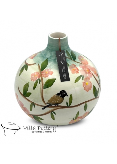 Vaso Blossom 20x20cm verde
