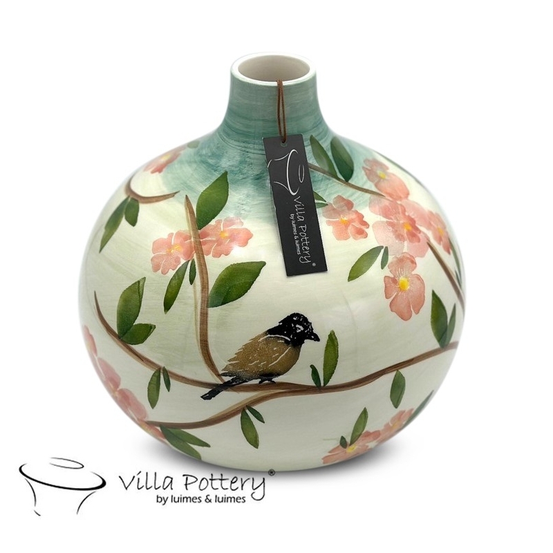 Vaso Blossom 20x20cm verde