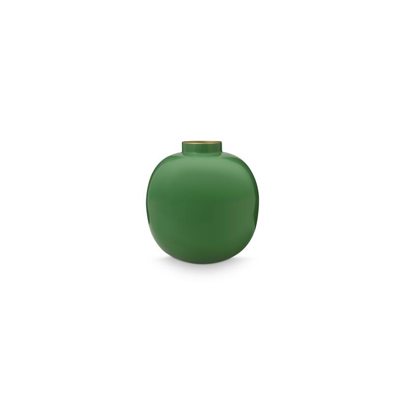 Pip Studio Vaso Metallo Verde 23cm