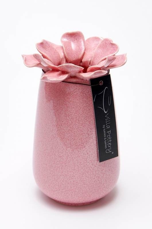 Vaso Madelief porcellana 11x17cm rosa