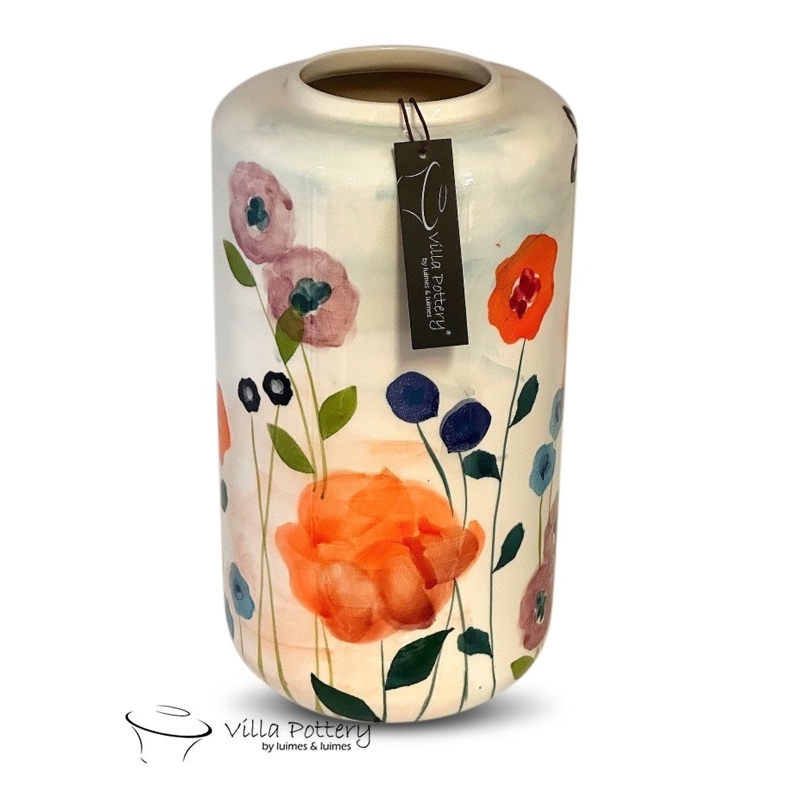 Vaso Lillibet fiori misti 14x29cm