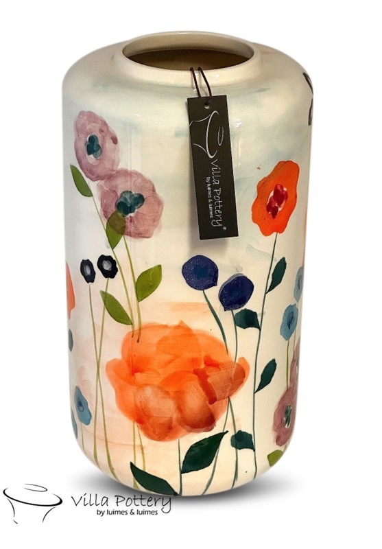 Vaso Lillibet fiori misti 14x29cm