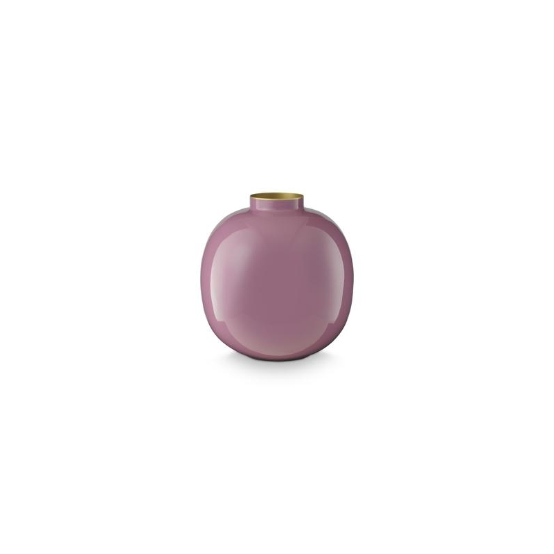 Pip Studio Vaso Metallo Lilla 23cm