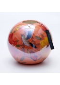 Vaso Magic Ball Uccelli 20x20x19cm arancione