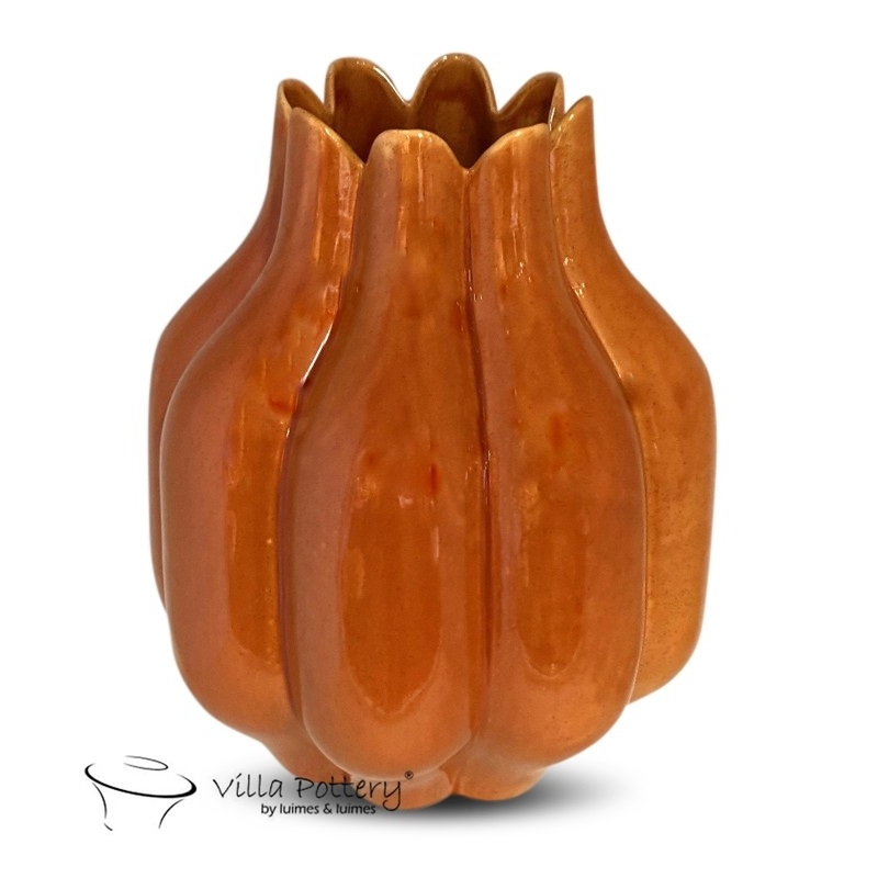 Vaso Flowerpower 23x30cm arancione