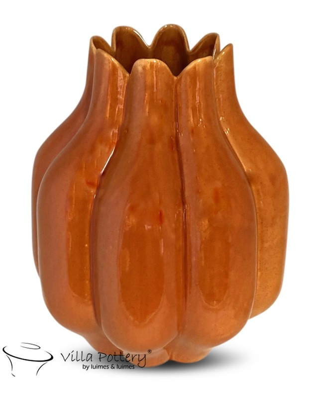 Vaso Flowerpower 23x30cm arancione