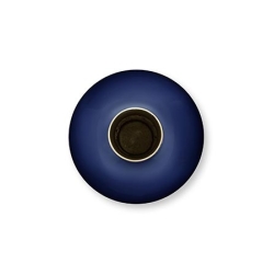 Pip Studio Vaso Metallo Piccolo Blu Scuro 15x26cm