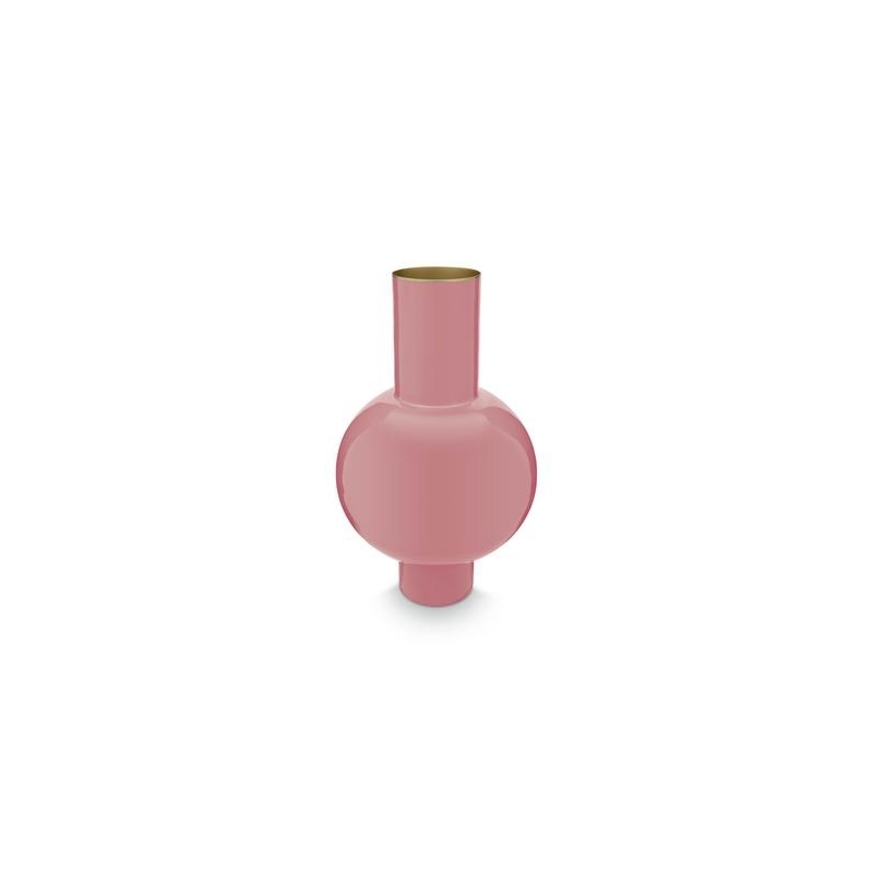 Pip Studio Vaso Metallo Medio Rosa 24x40cm