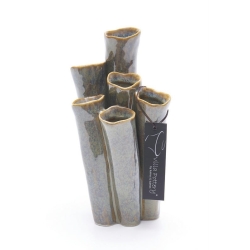 Vaso New Juul porcellana 10x20cm blu