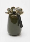 Vaso Madelief porcellana 8x13cm verde