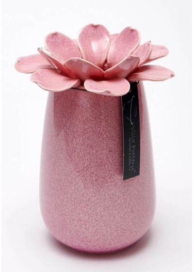 Vaso Madelief porcellana 14x20cm rosa