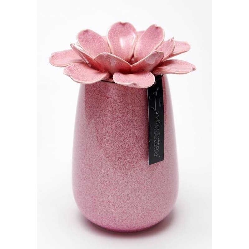 Vaso Madelief porcellana 14x20cm rosa
