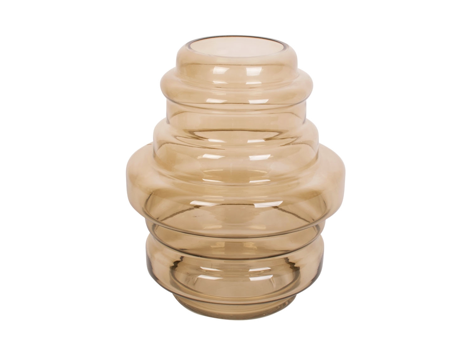 Vaso per fiori Distinct 25x 20 cm - marrone sabbia