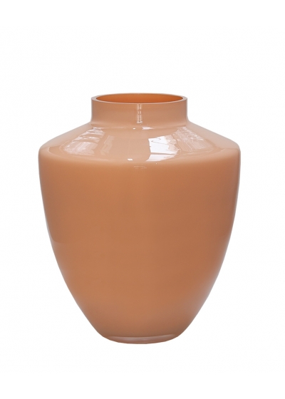 Vase Tugela S pastel peach D24 x H29 cm